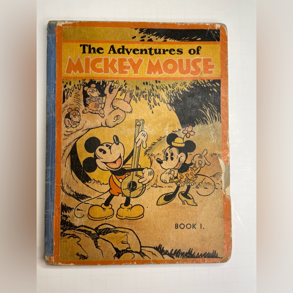 The Adventures of Mickey Mouse -1931-1st Walt Disney Platinum Age Comic Book